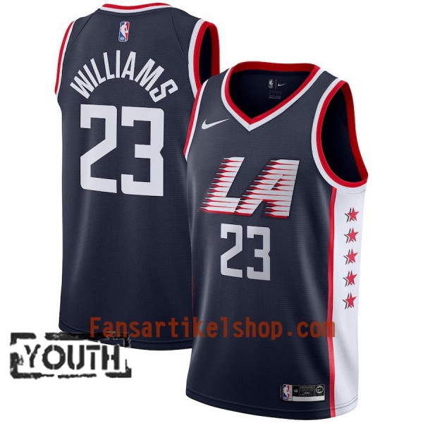 Los Angeles Clippers Trikot Lou Williams 23 2018-19 Nike City Edition Navy Swingman - Kinder Los Angeles Clippers Trikot Lou Williams 23 2018-19 Nike City Edition Navy Swingman - Kinder